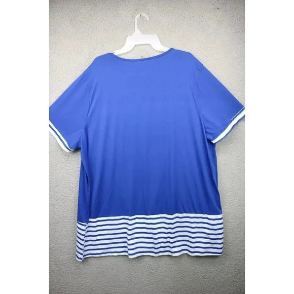 Emery Rose Striped Tee and Leggings-Very Soft-Size 5X - Picture 6 of 9